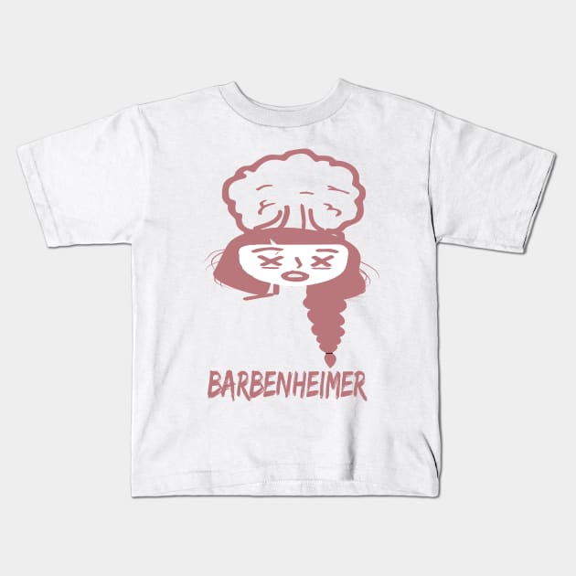 Barbie x Oppenheimer 07 21 23 Kids T-Shirt by Every thing